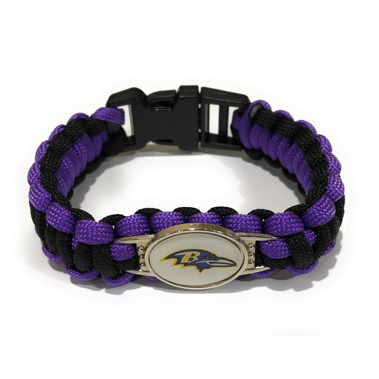 Baltimore NFL Paracord Bracelet
