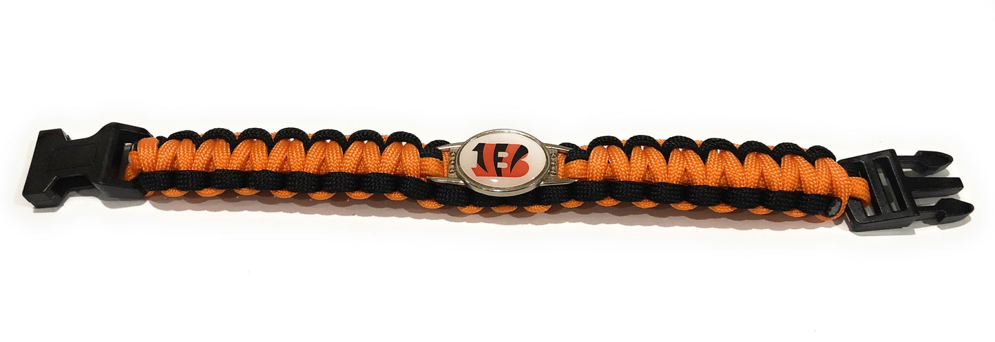 Cincinnati NFL Paracord Bracelet