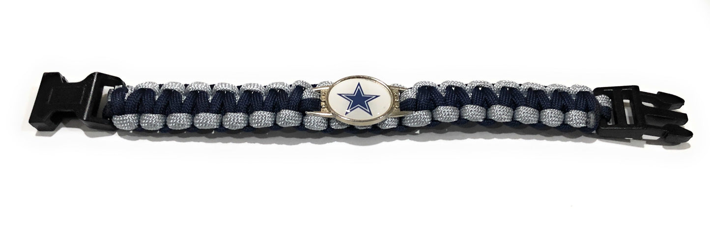 Dallas NFL Paracord Bracelet