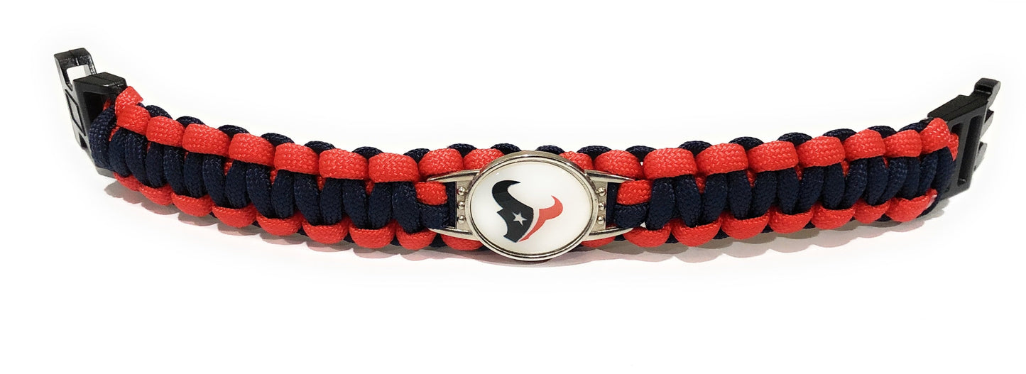 Houston NFL Paracord Bracelet