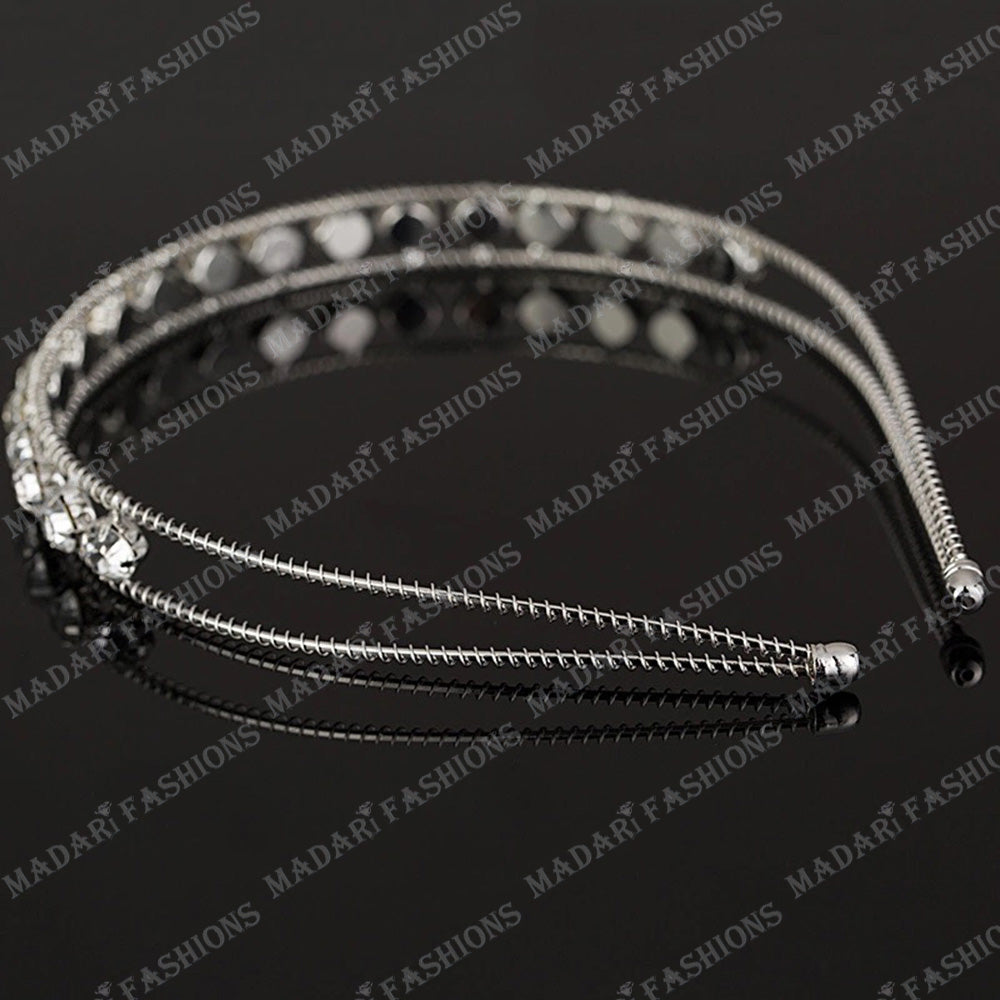 Single Row Crystal Tiara