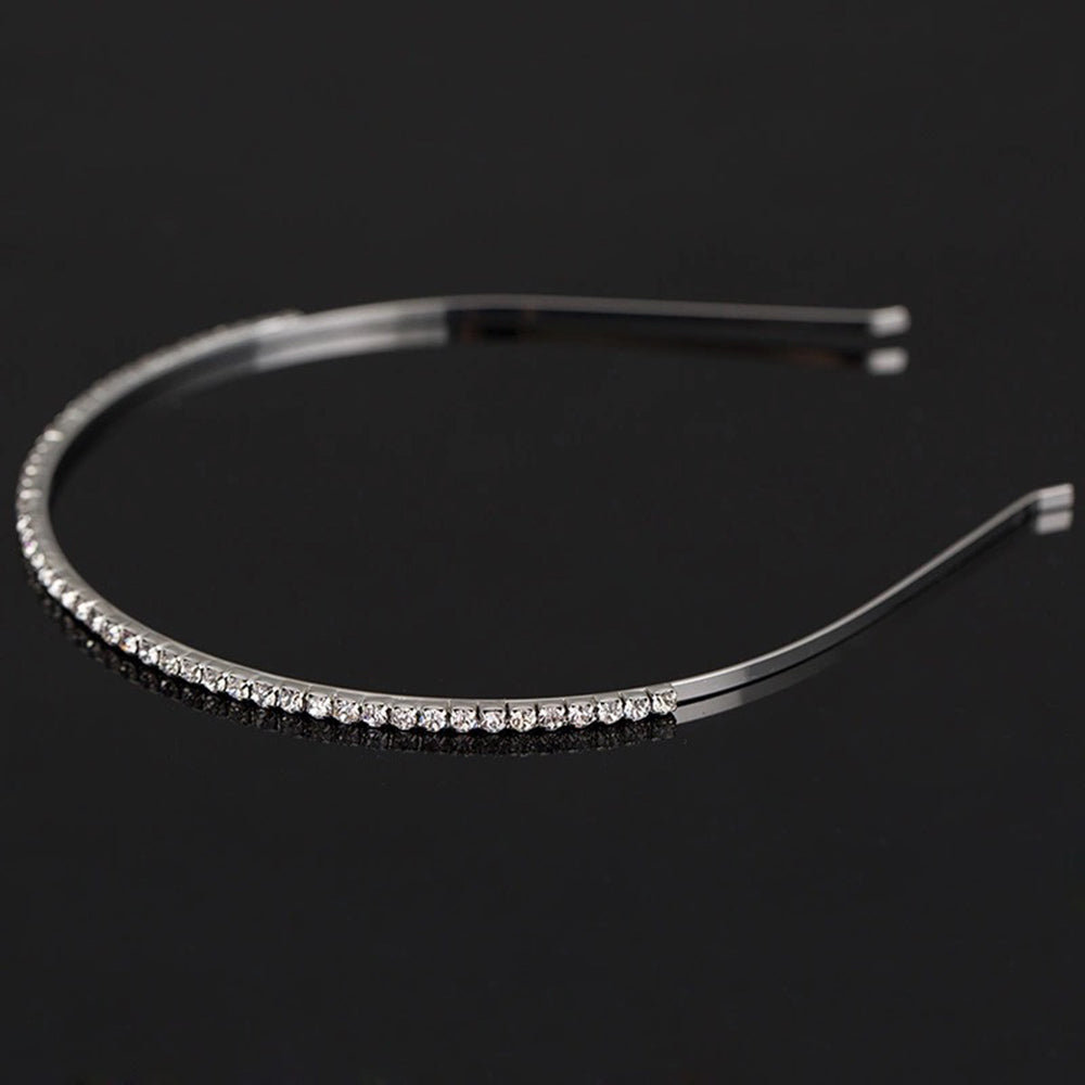 Channel Prong Set Crystal Tiara