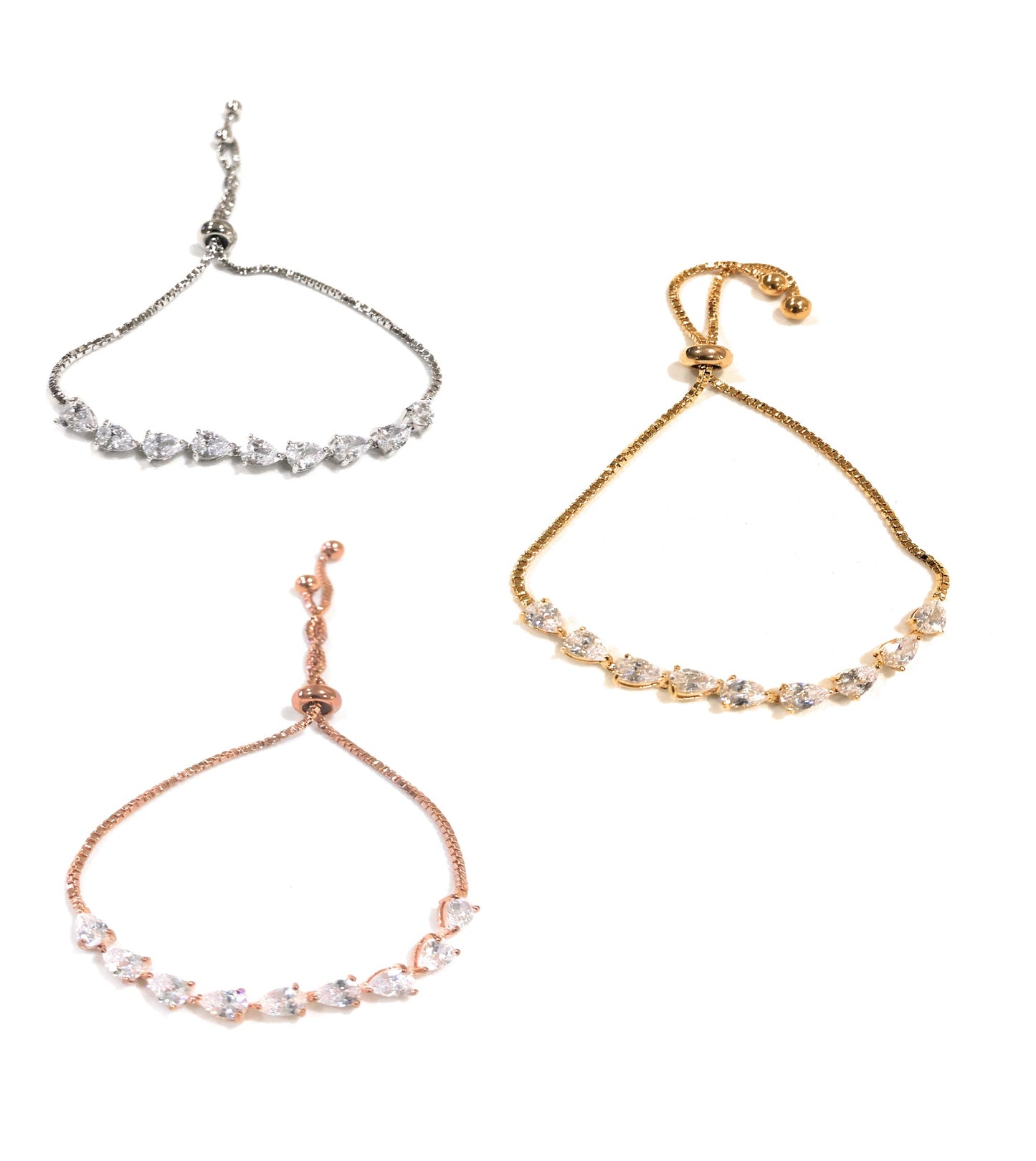 Mini Pear Channel Adjustable Bracelet