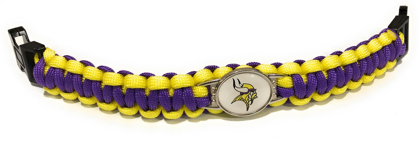 Minnesota NFL Paracord Bracelet
