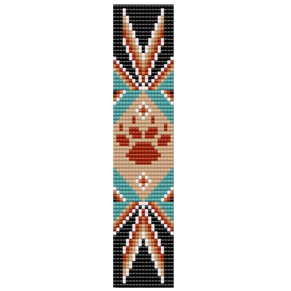 Custom Hand Beaded Bookmark