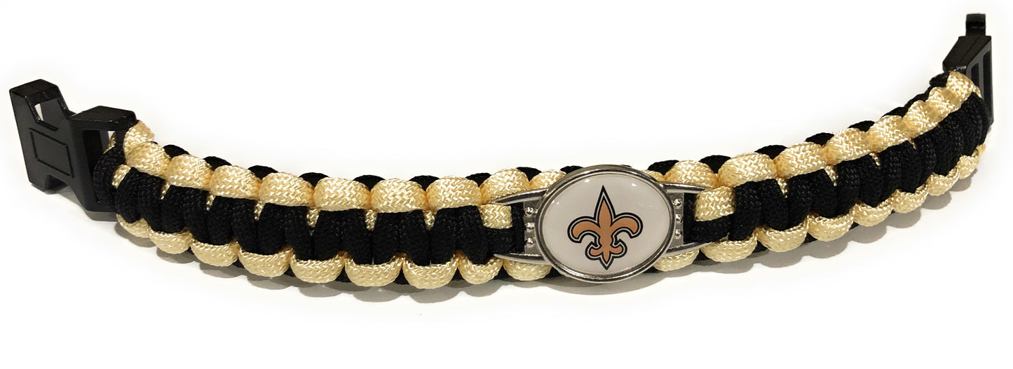 New Orleans NFL Paracord Bracelet