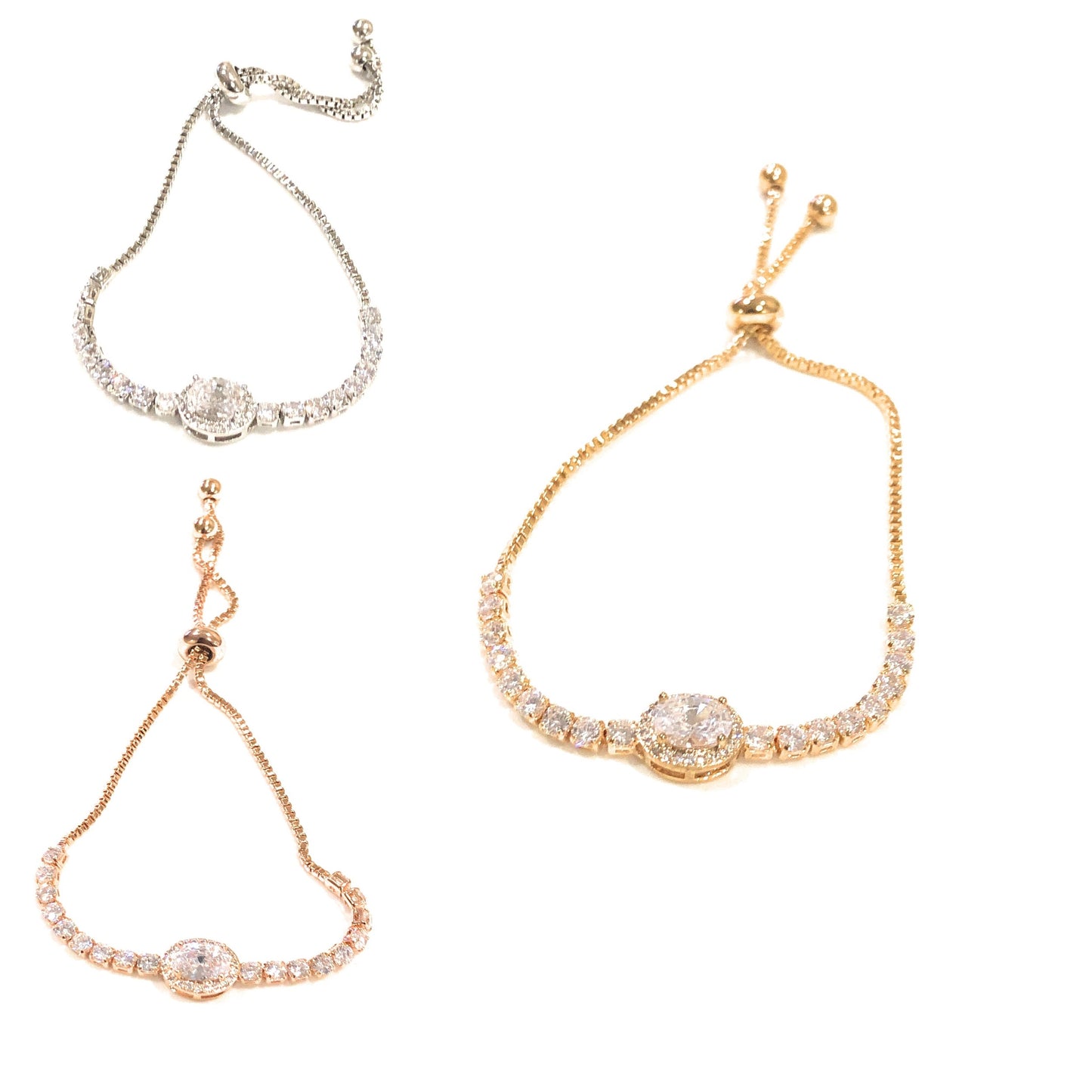 Oval Adjustable Bracelet