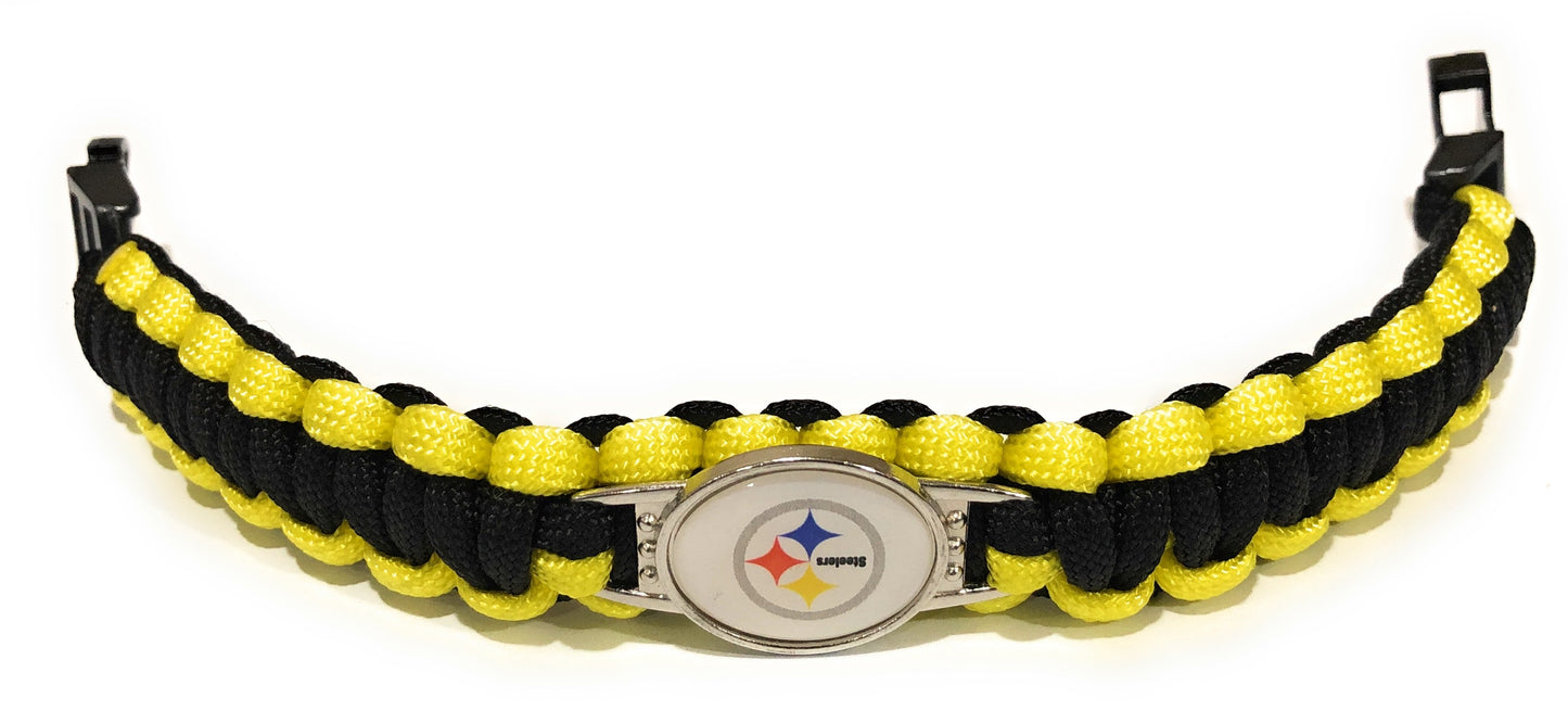 Pittsburgh NFL Paracord Bracelet