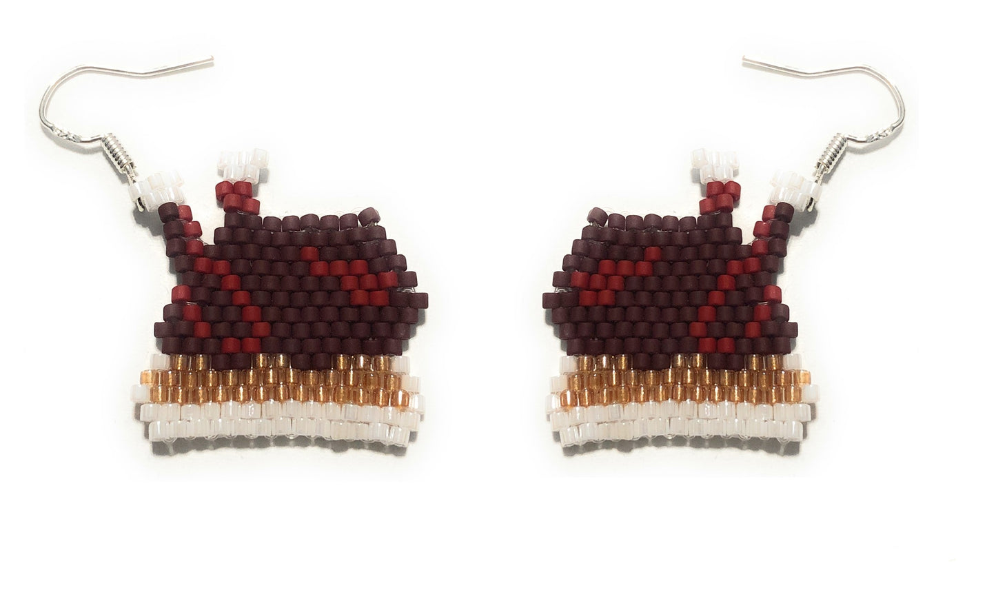 925 Sterling Silver Thanksgiving Earrings