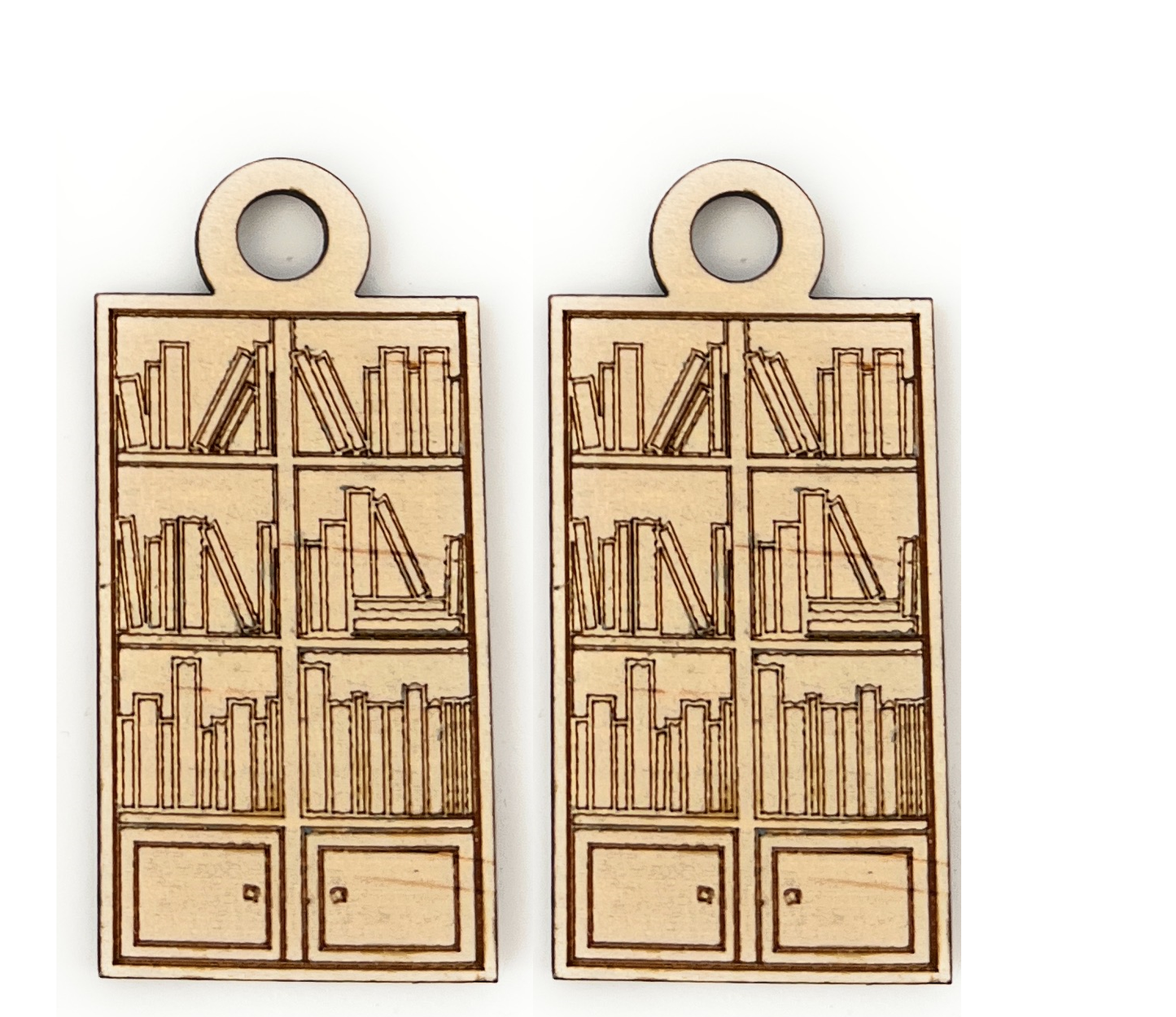 Mini Wooden Bookcase