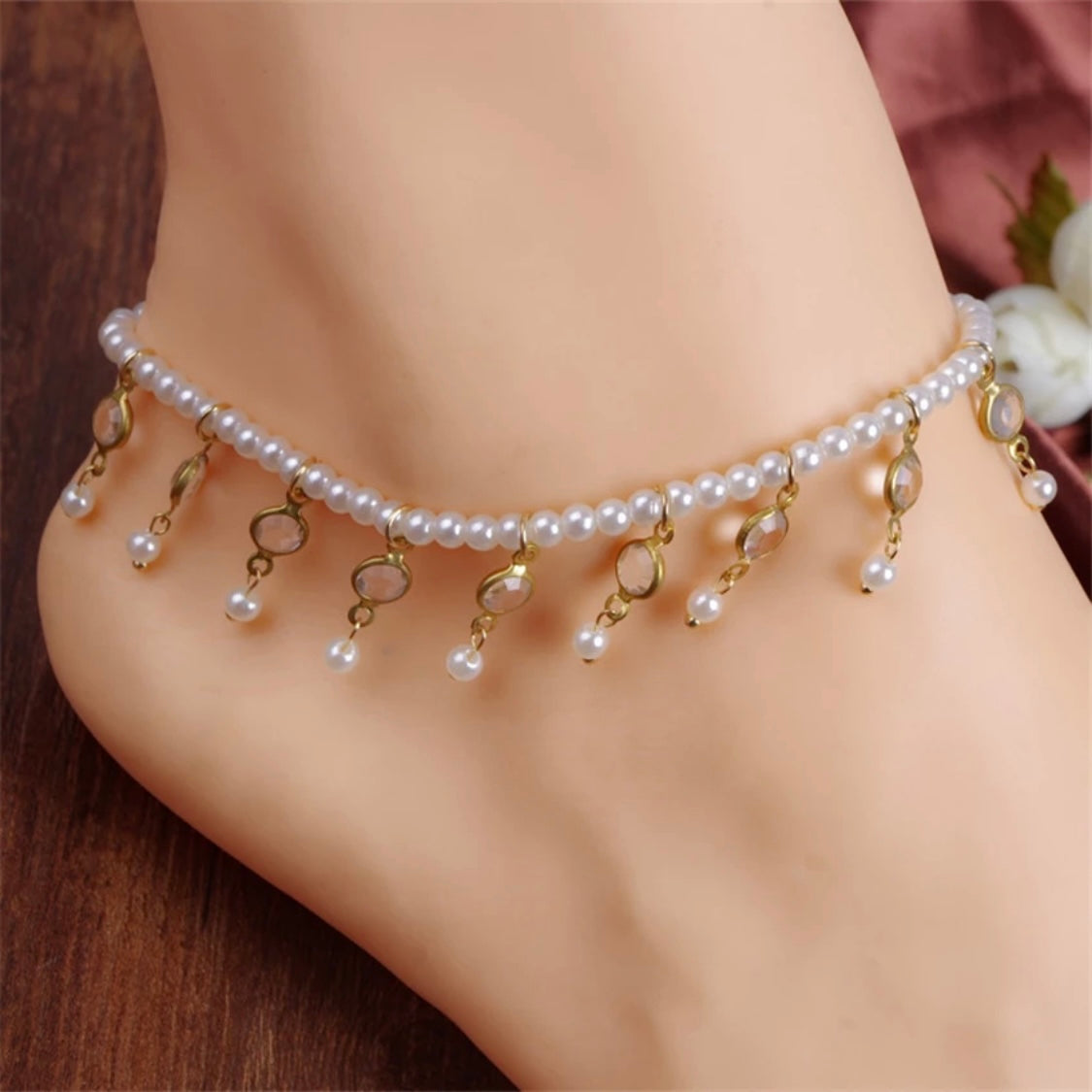 Custom made anklets