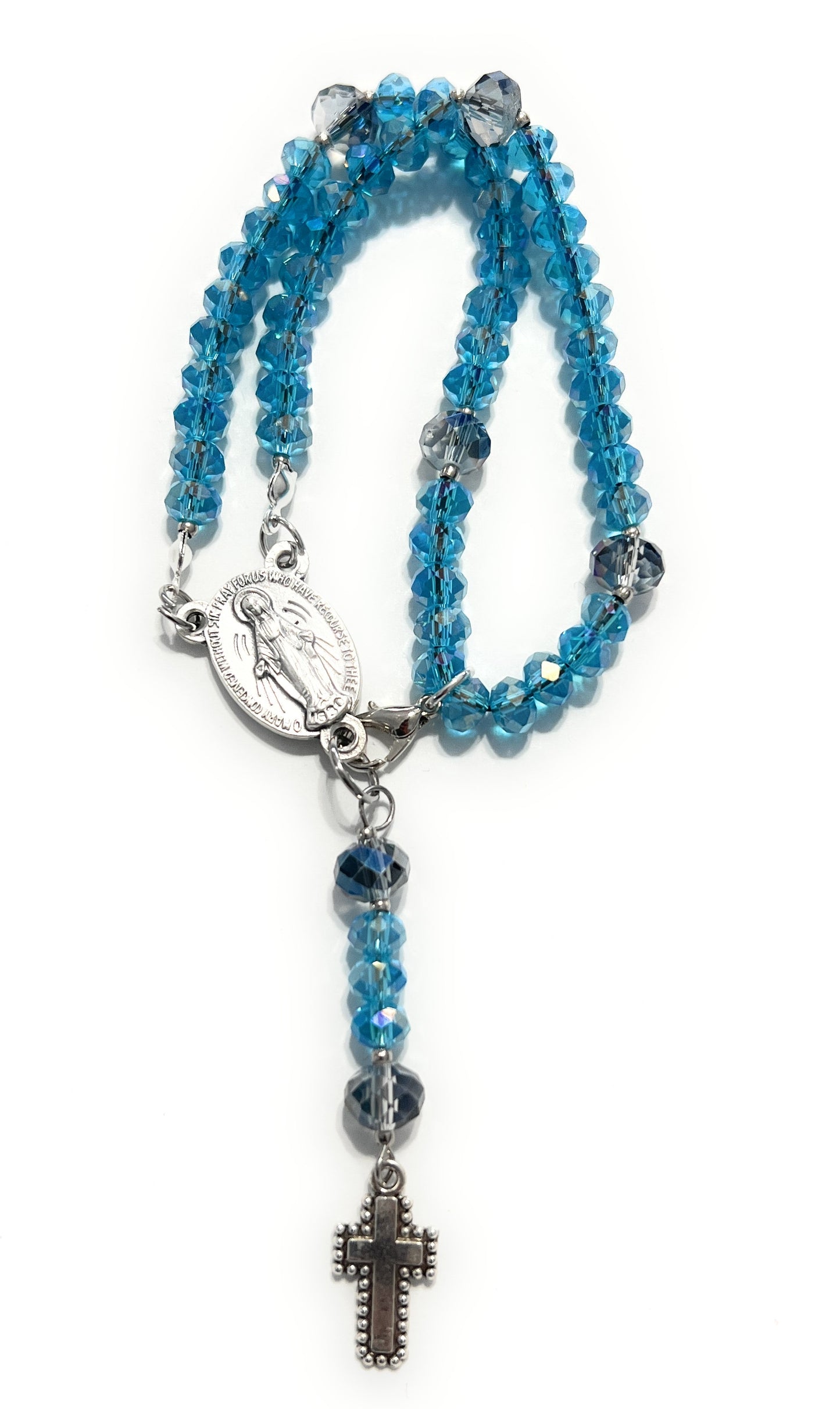 Custom Hand Beaded Religious Rosary