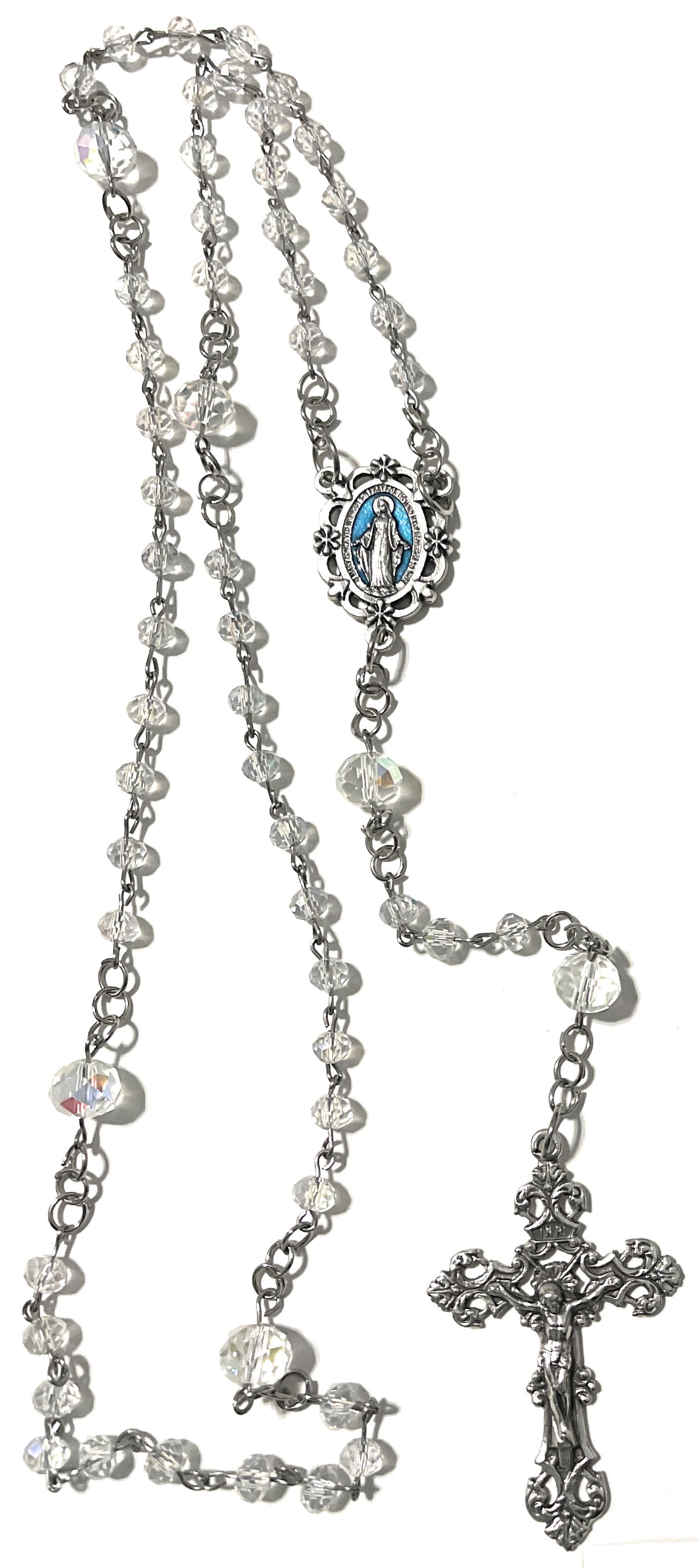 Custom Hand Beaded Religious Rosary