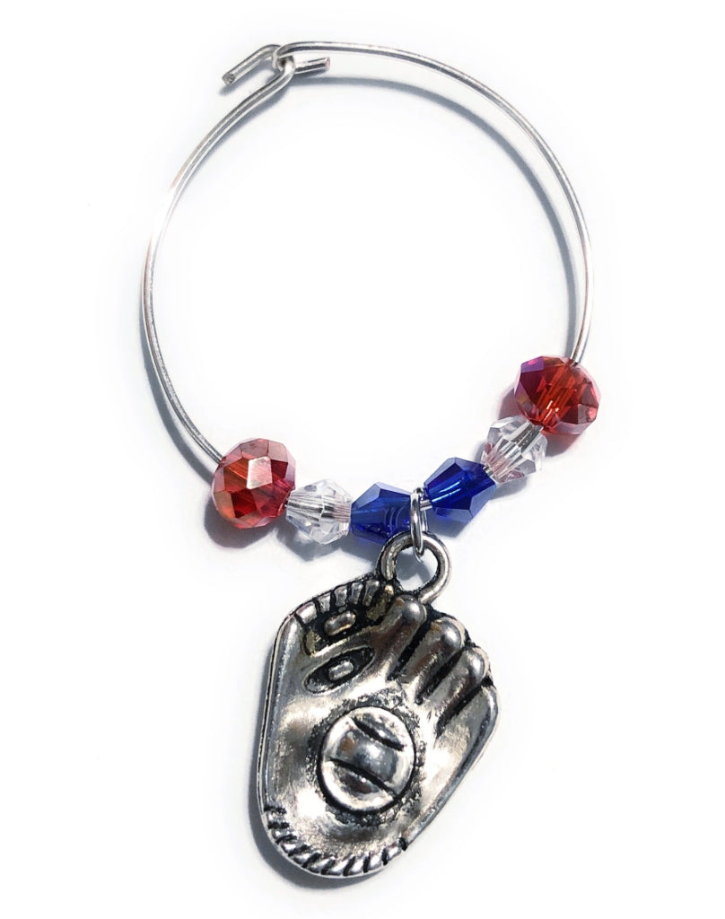 Chicago MLB Wine Charms