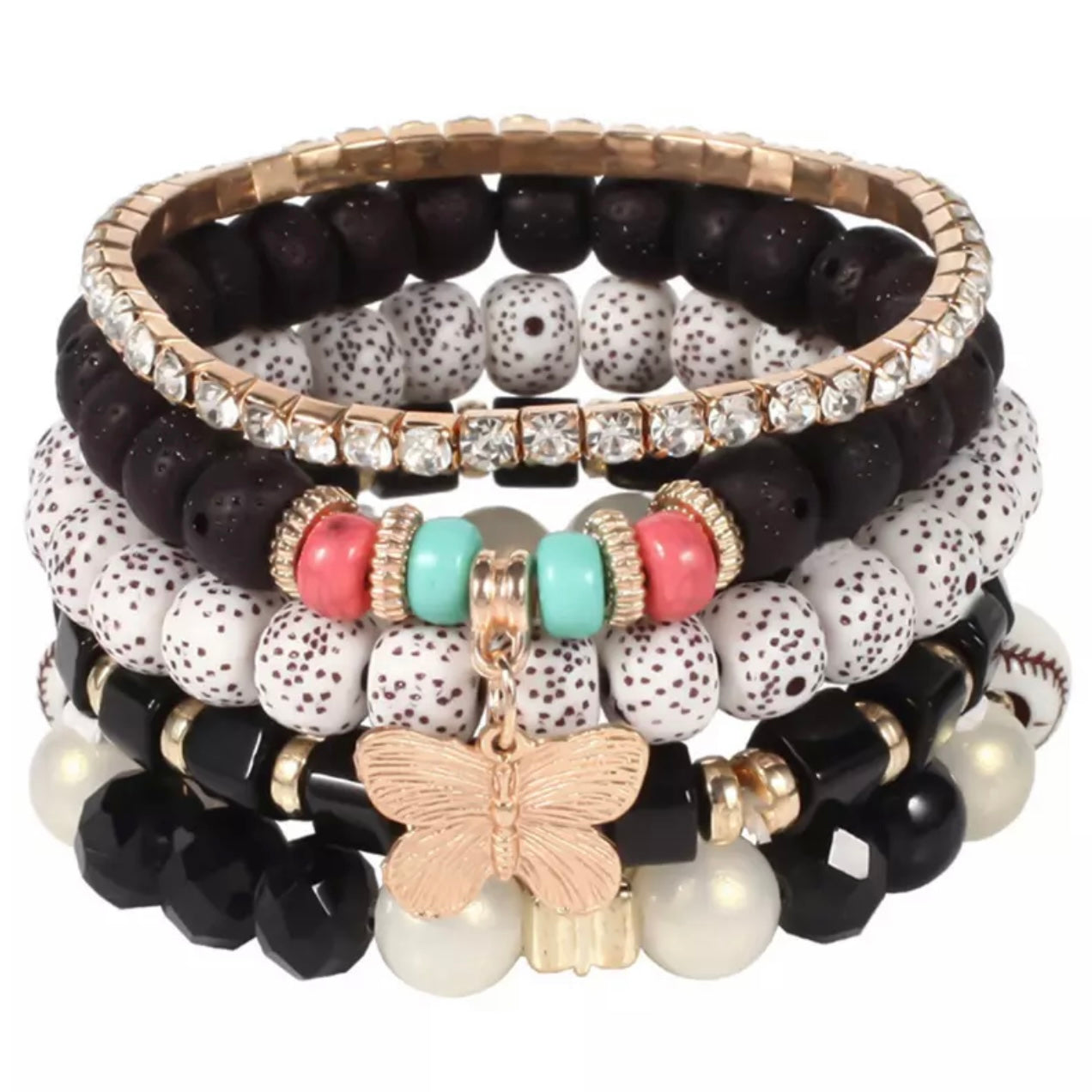 Stackable Beaded Bracelet