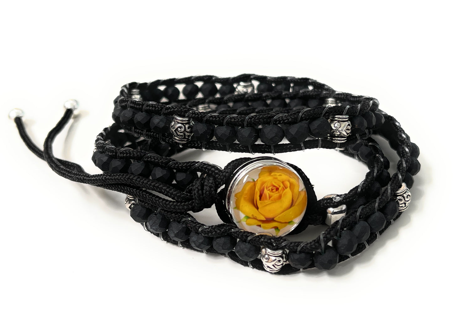 Western Snap Button Wrap Bracelet