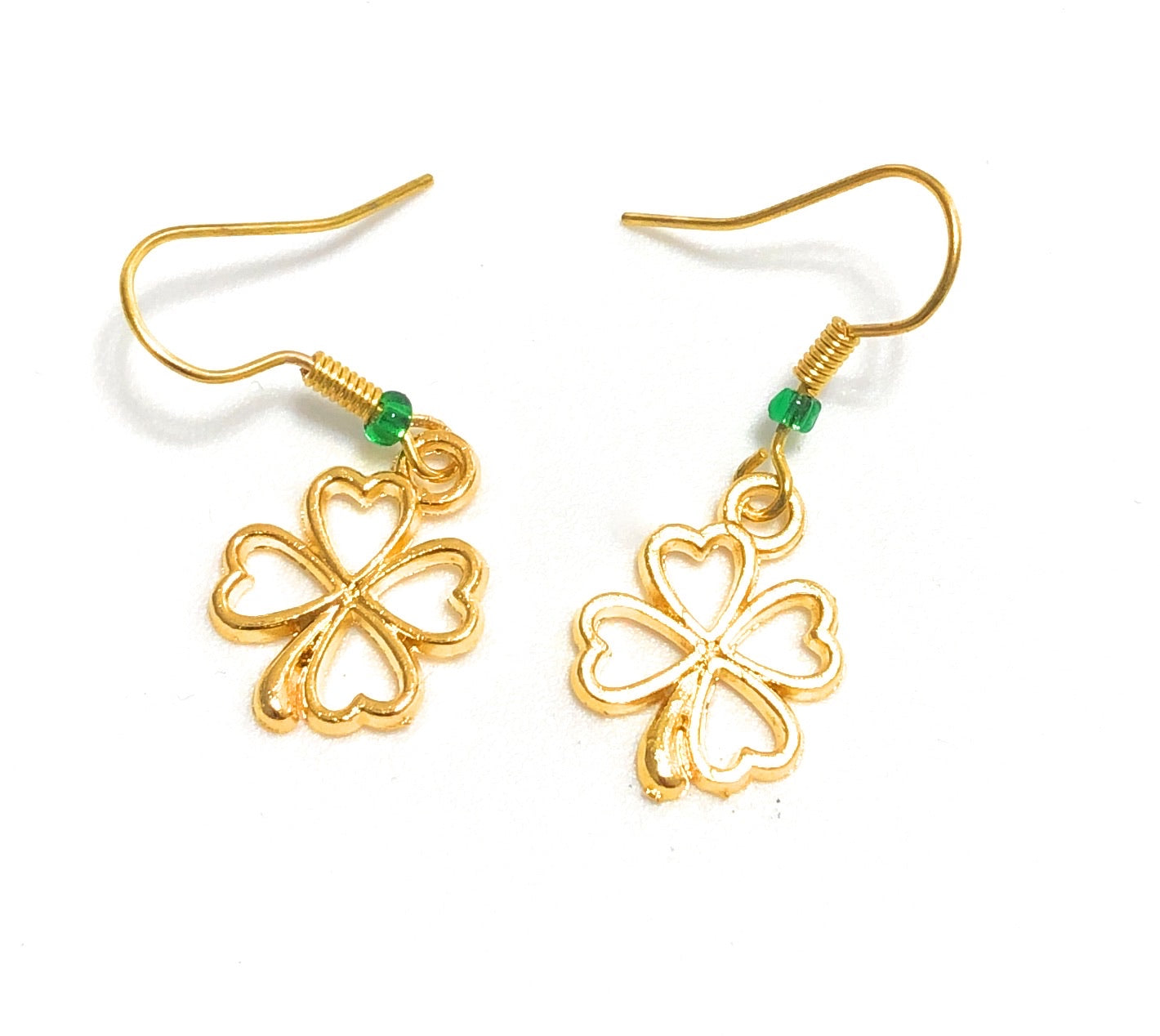 Lucky 4-Leaf Clover Earrings