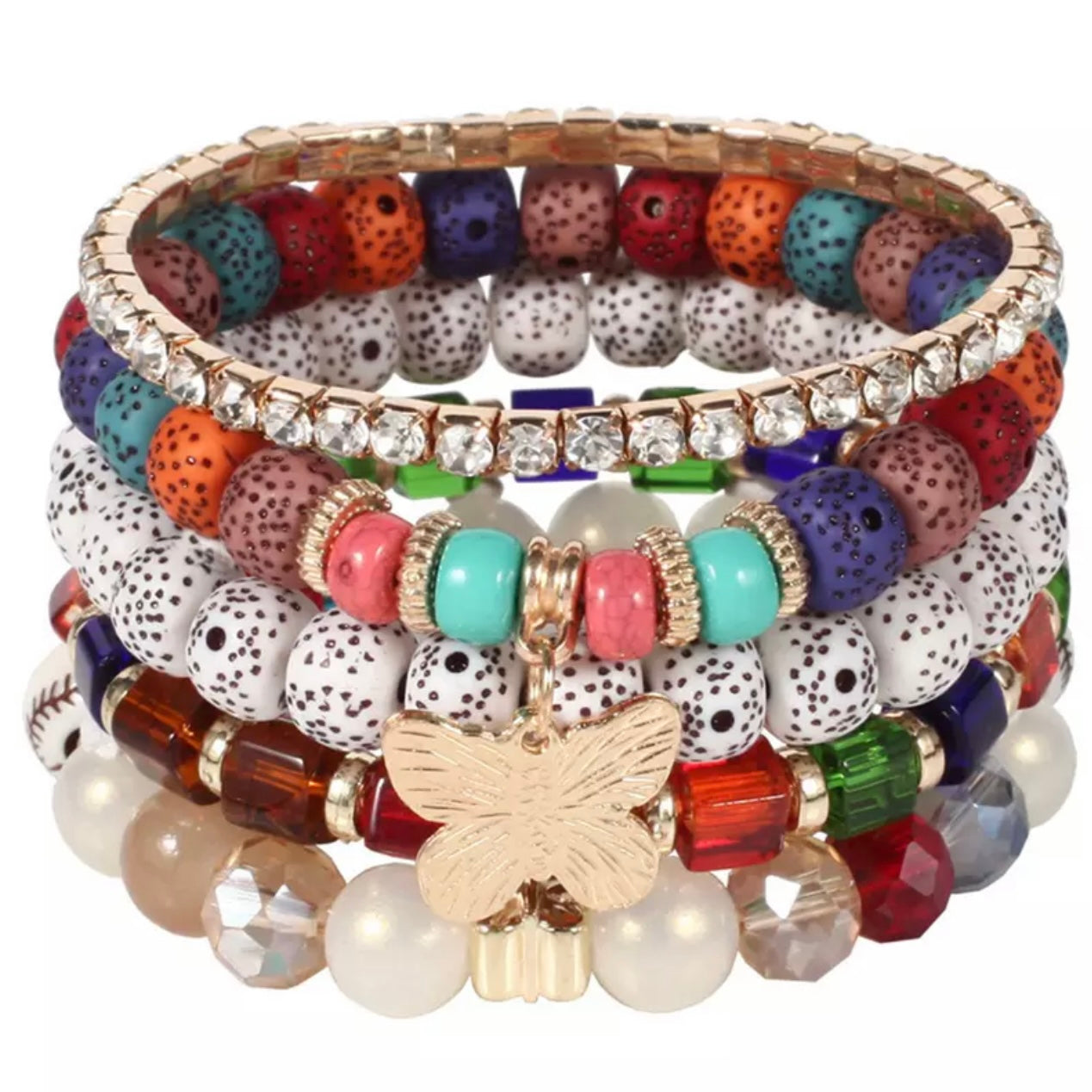 Stackable Beaded Bracelet
