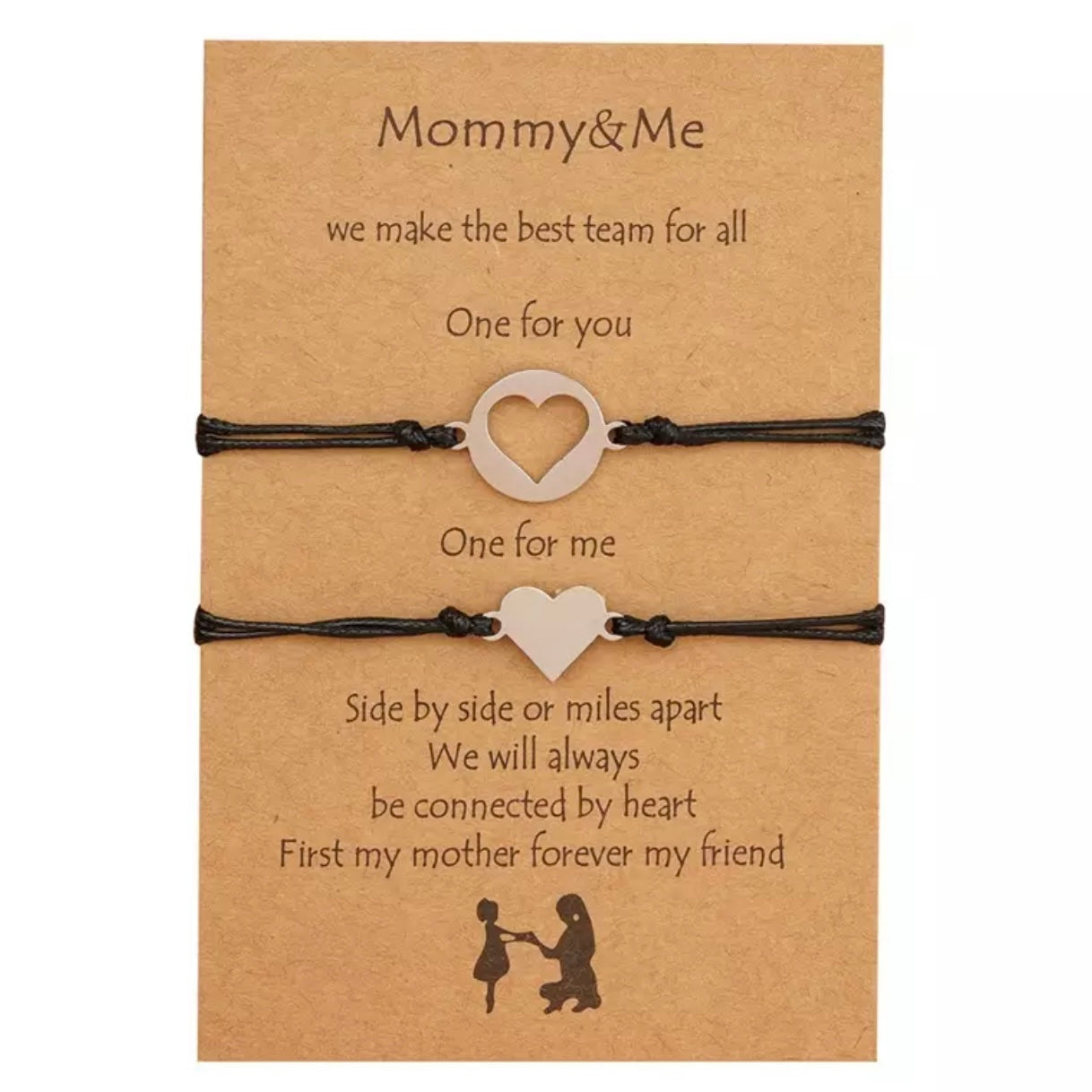 Mother & Daughter Best Friendship Paracord Bracelet