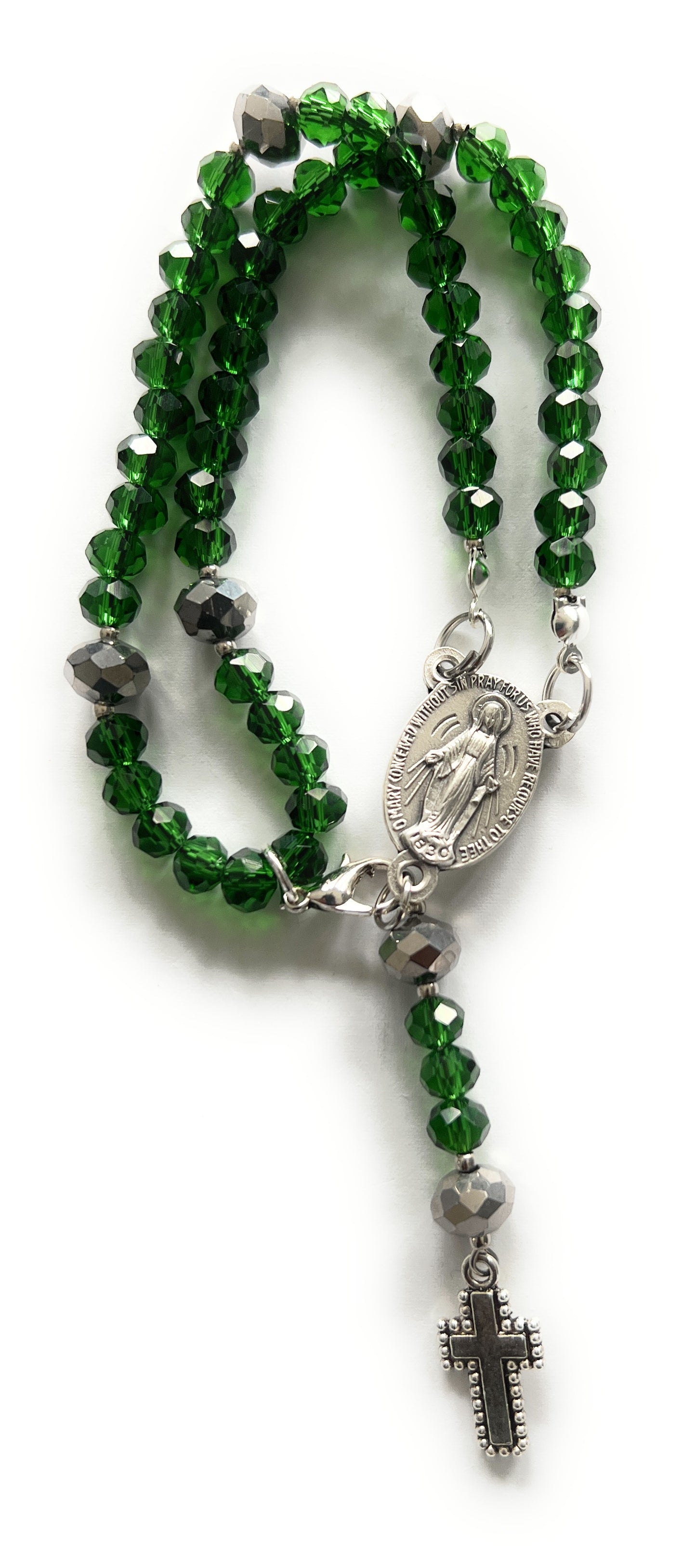 Custom Hand Beaded Religious Rosary