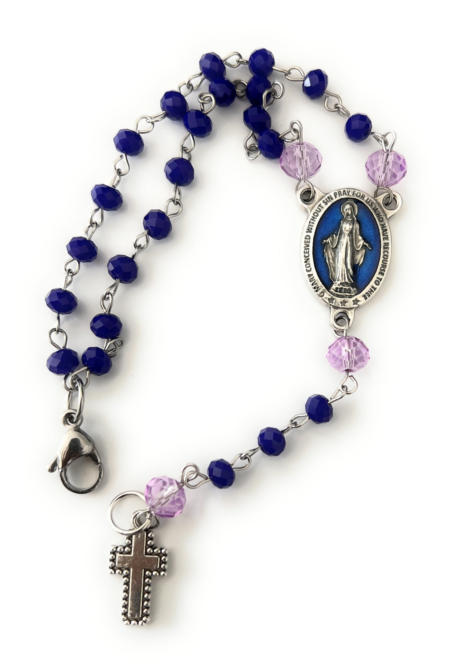 Custom Hand Beaded Religious Rosary