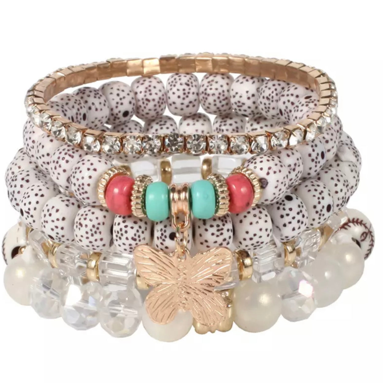 Stackable Beaded Bracelet
