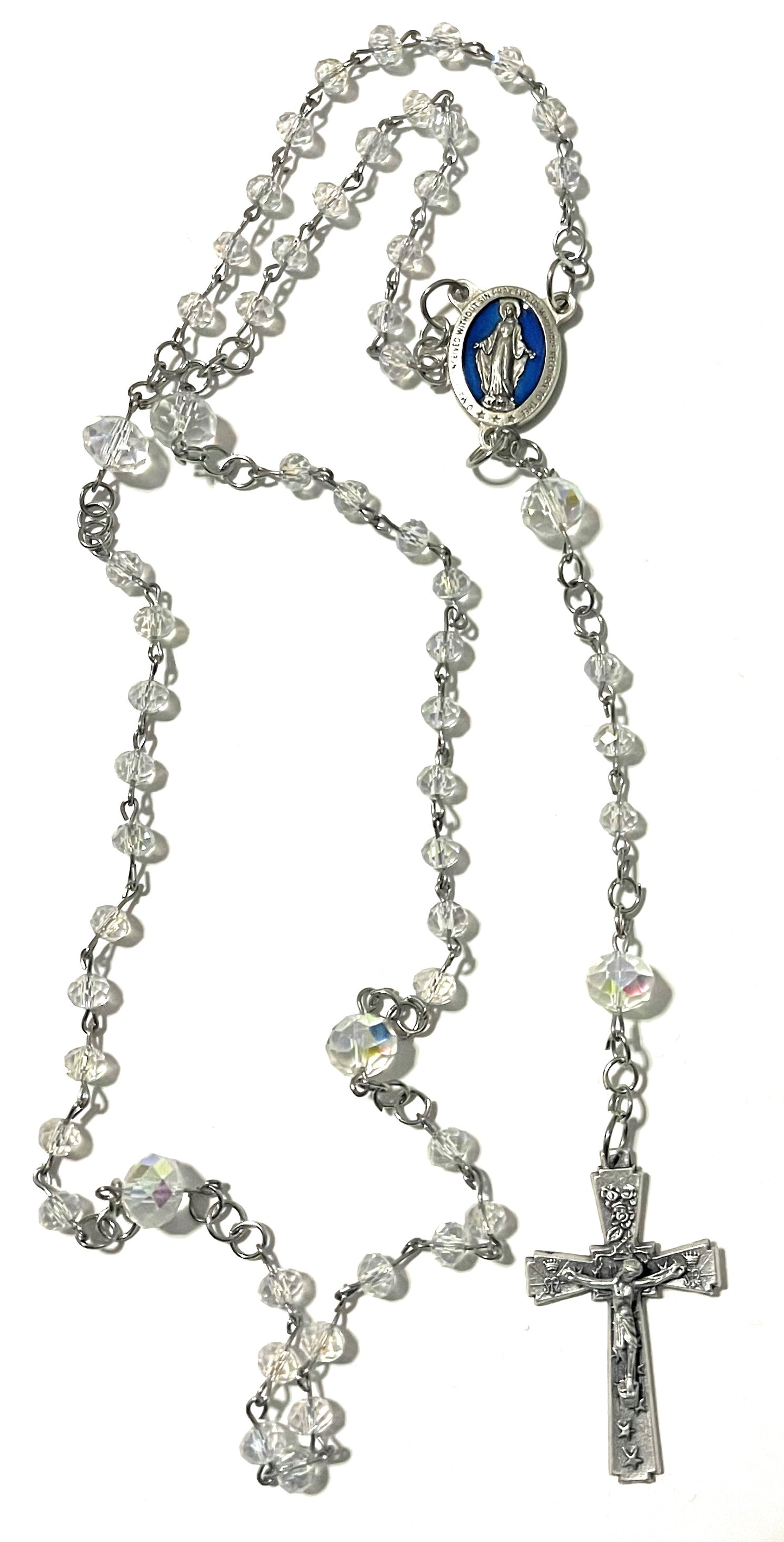 Custom Hand Beaded Religious Rosary