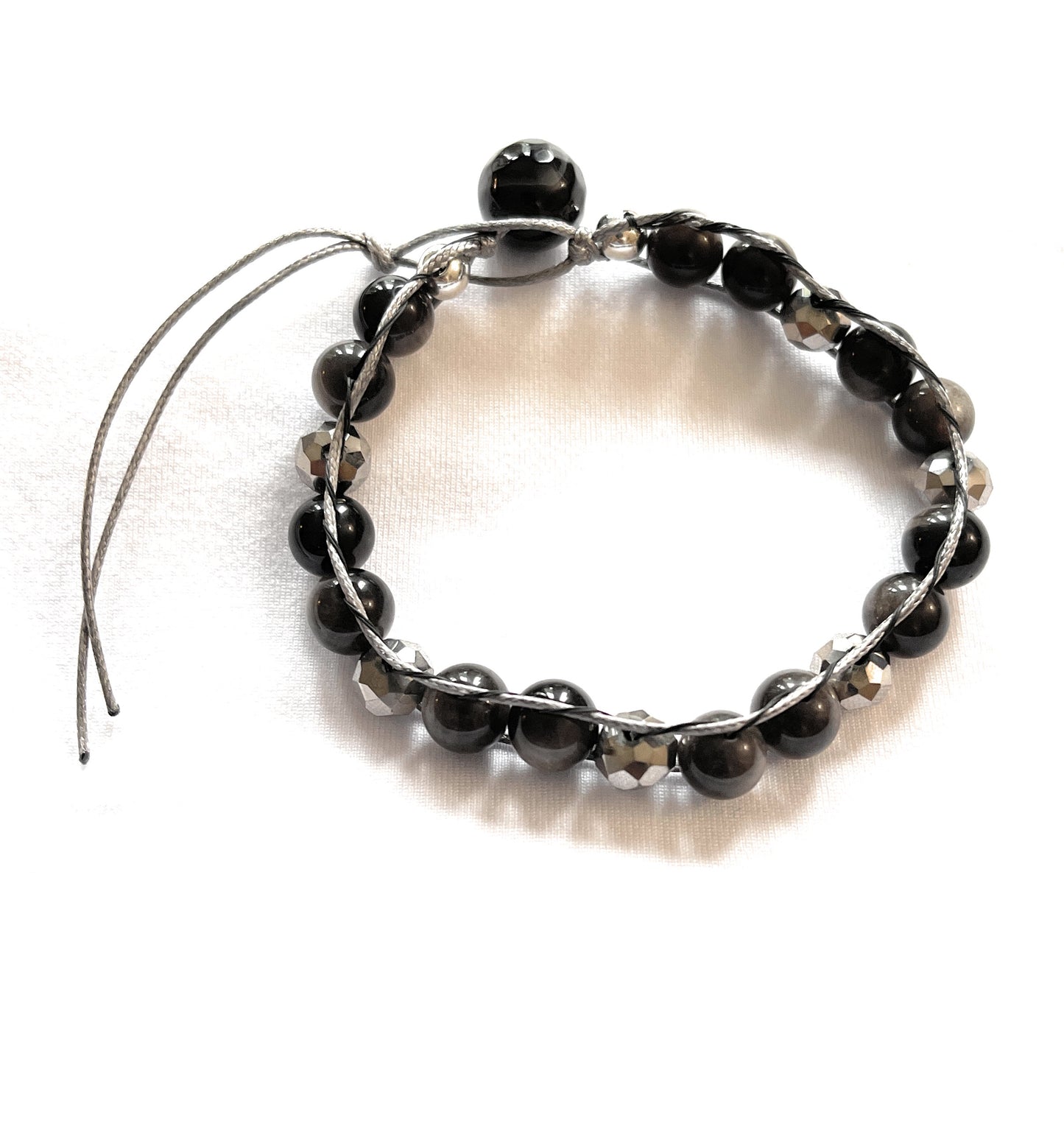 Single Wrap Agate Bracelet