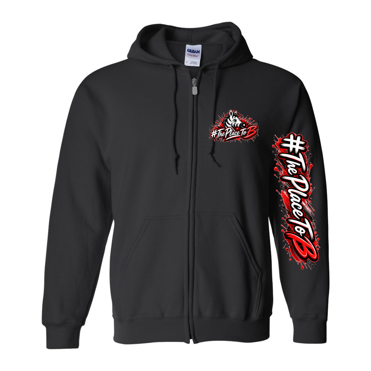 ELC - Spark Zebra Full Zip Hooded Sweatshirt Collection