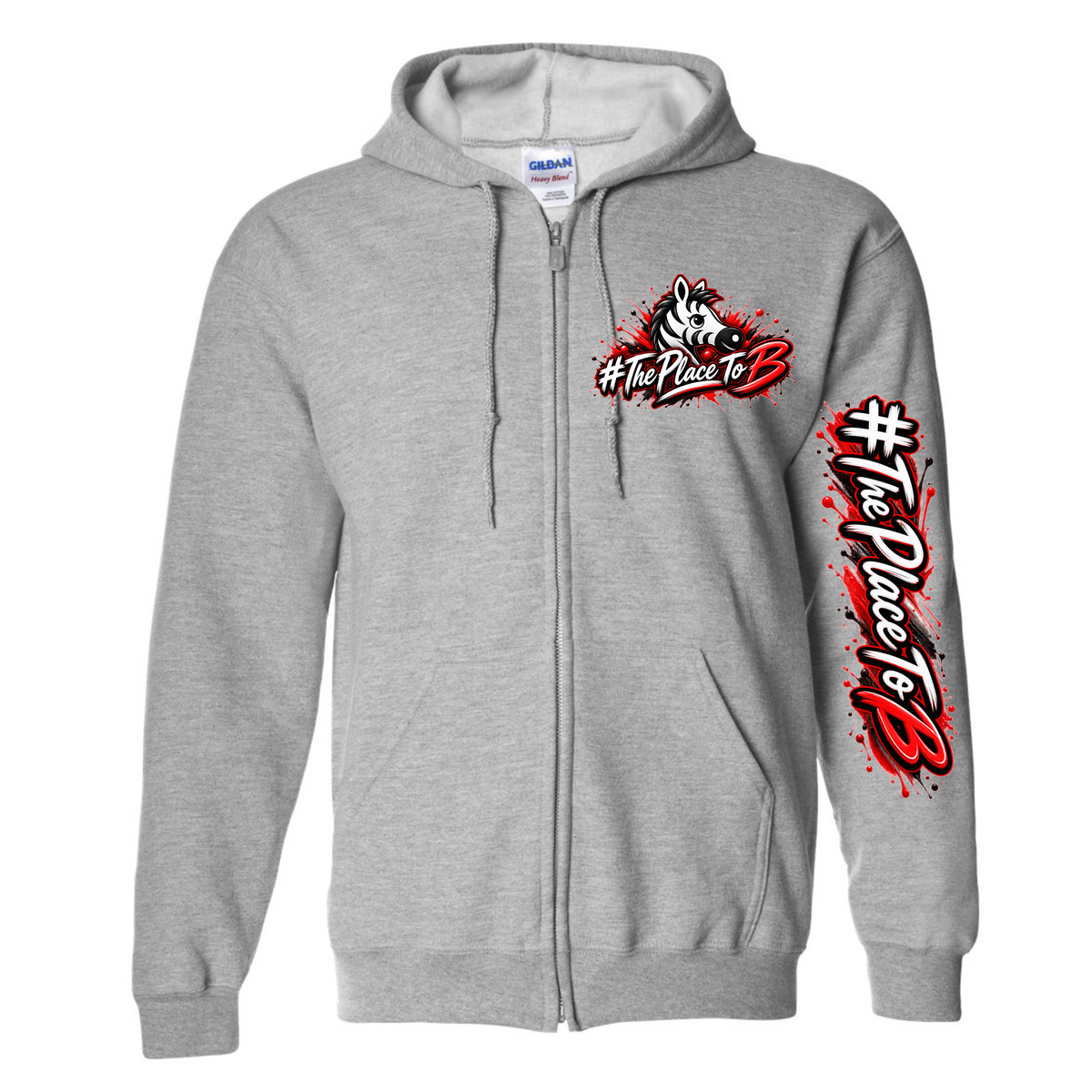 ELC - Spark Zebra Full Zip Hooded Sweatshirt Collection