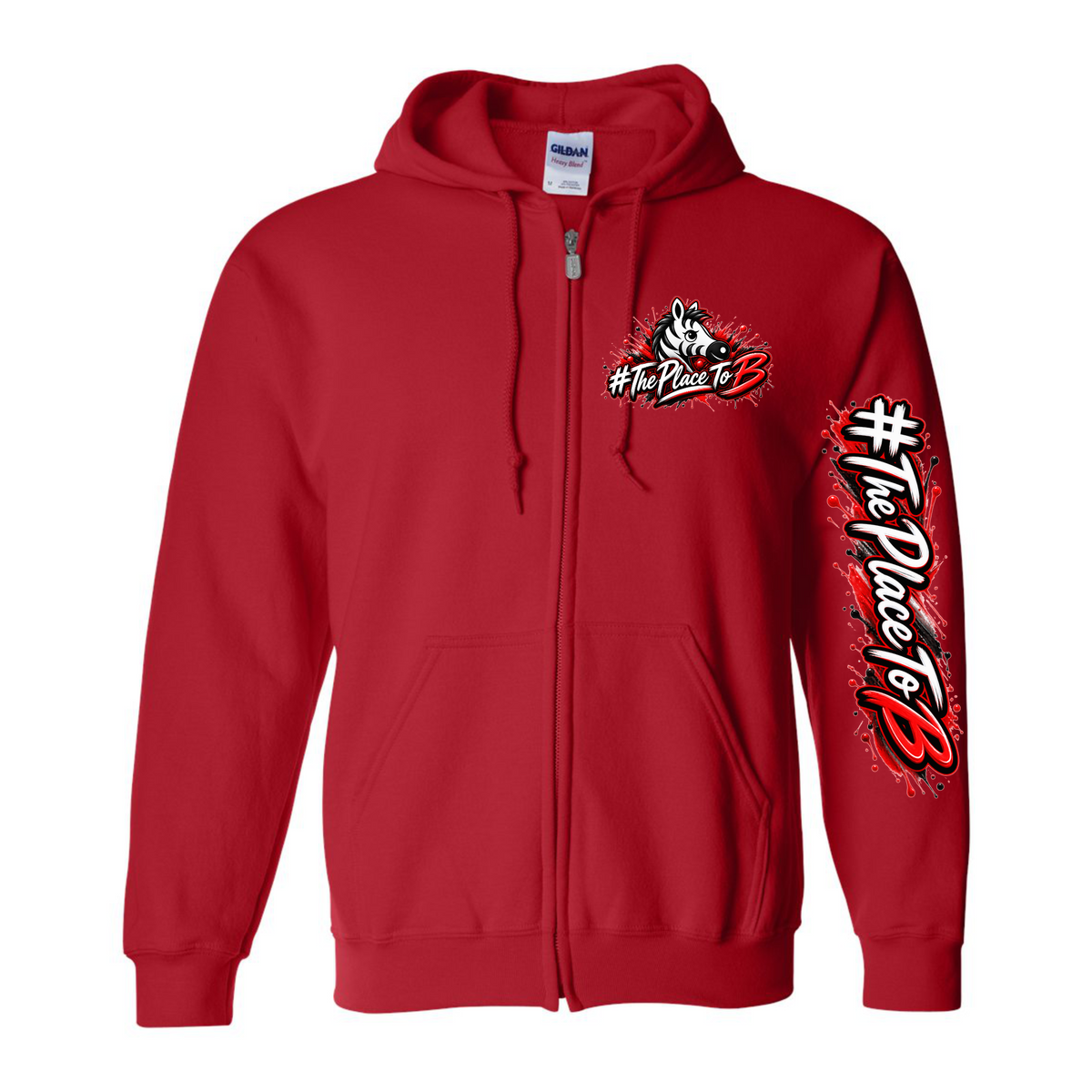 ELC - Spark Zebra Full Zip Hooded Sweatshirt Collection