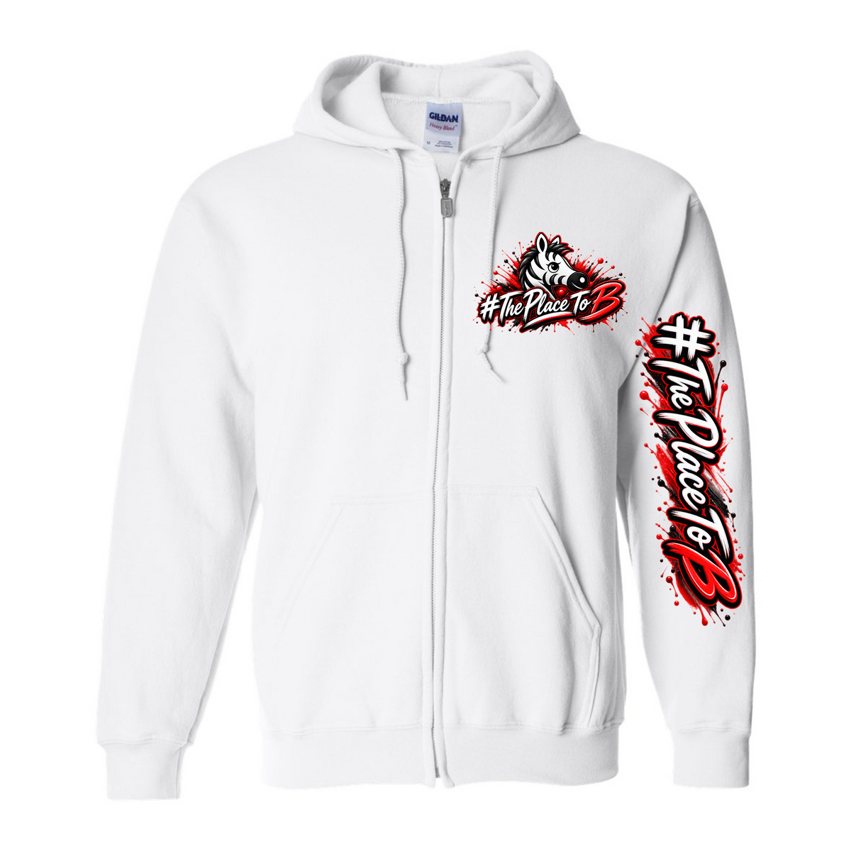 ELC - Spark Zebra Full Zip Hooded Sweatshirt Collection