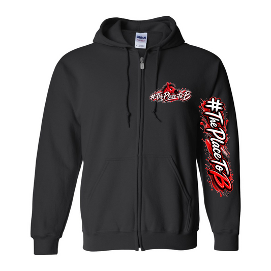 ELC - Stride Zebra Full Zip Hooded Sweatshirt Collection