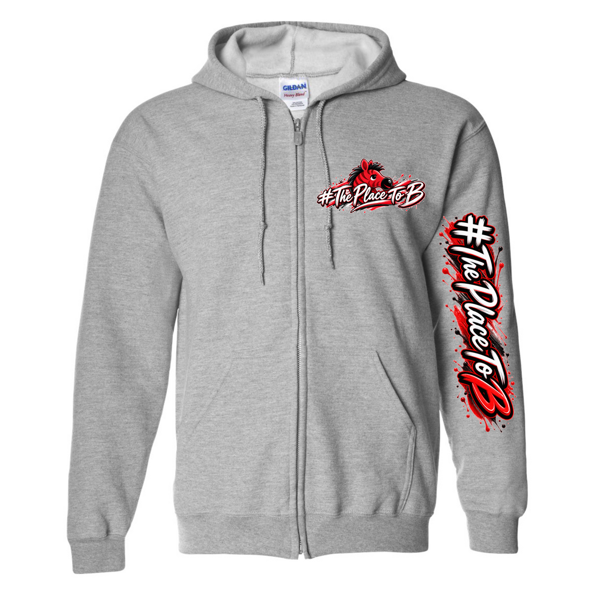ELC - Stride Zebra Full Zip Hooded Sweatshirt Collection