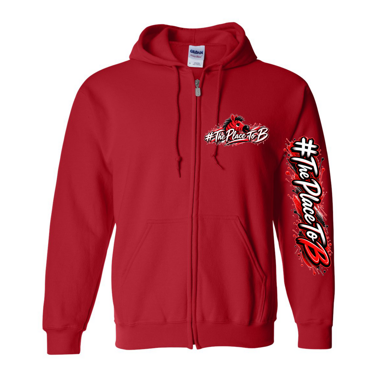 ELC - Stride Zebra Full Zip Hooded Sweatshirt Collection
