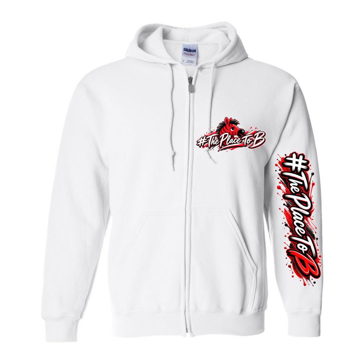 ELC - Stride Zebra Full Zip Hooded Sweatshirt Collection