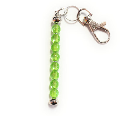 TAEKWONDO Beaded Belt Color Keychain