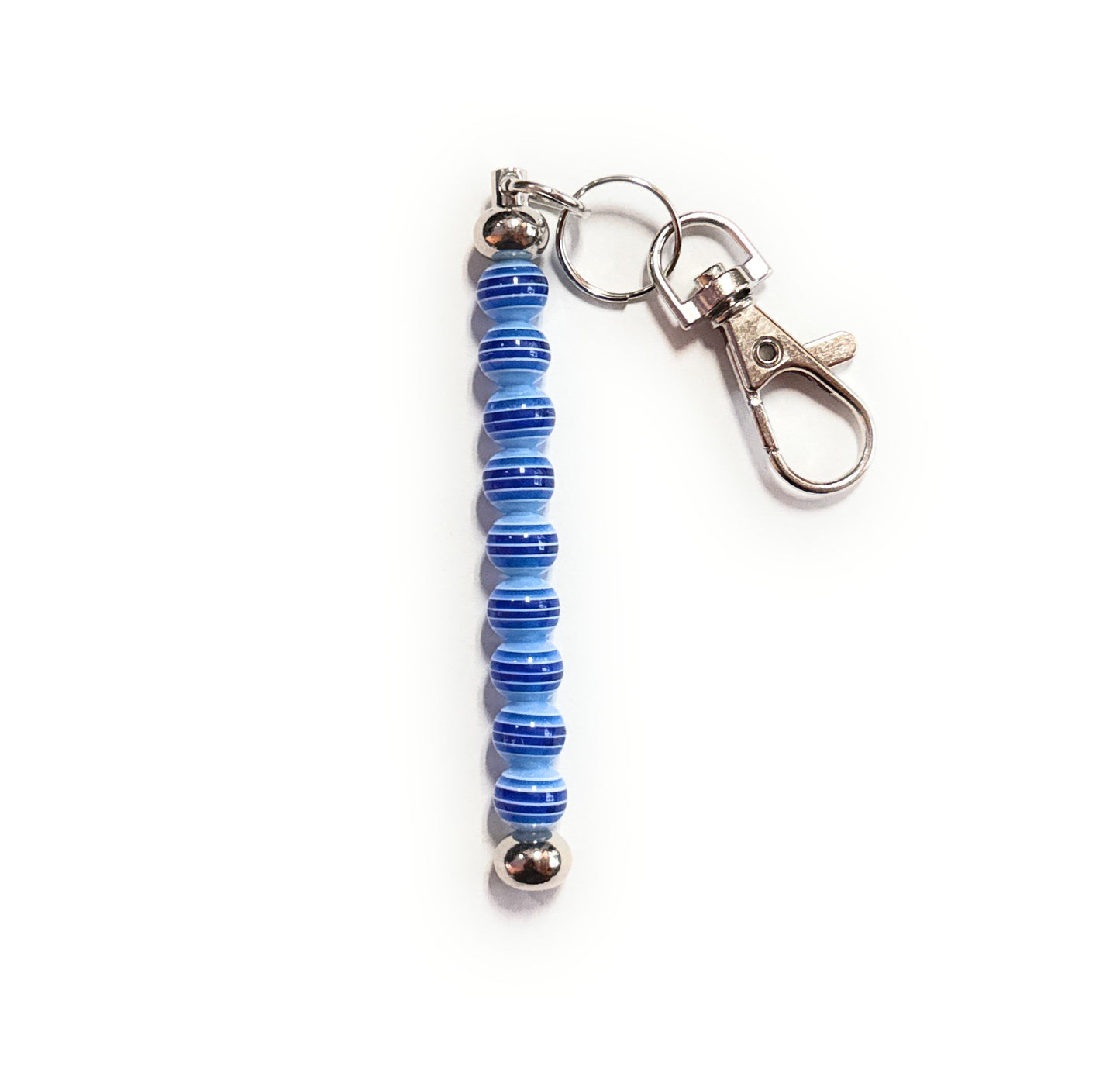 TAEKWONDO Stripe Beaded Belt Color Keychain