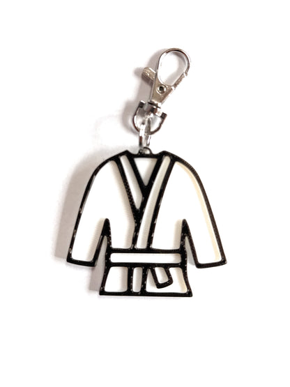 TAEKWONDO 3D Printed Uniform and Belt Keychain