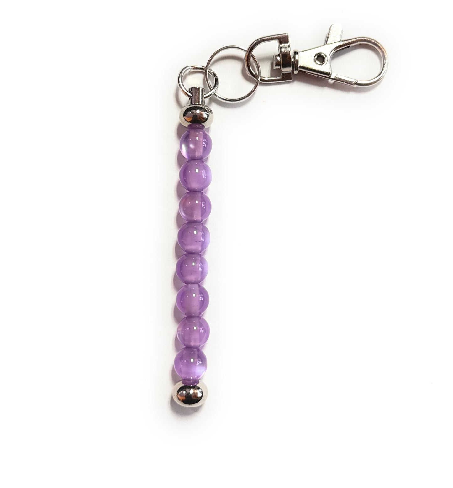 TAEKWONDO Beaded Belt Color Keychain