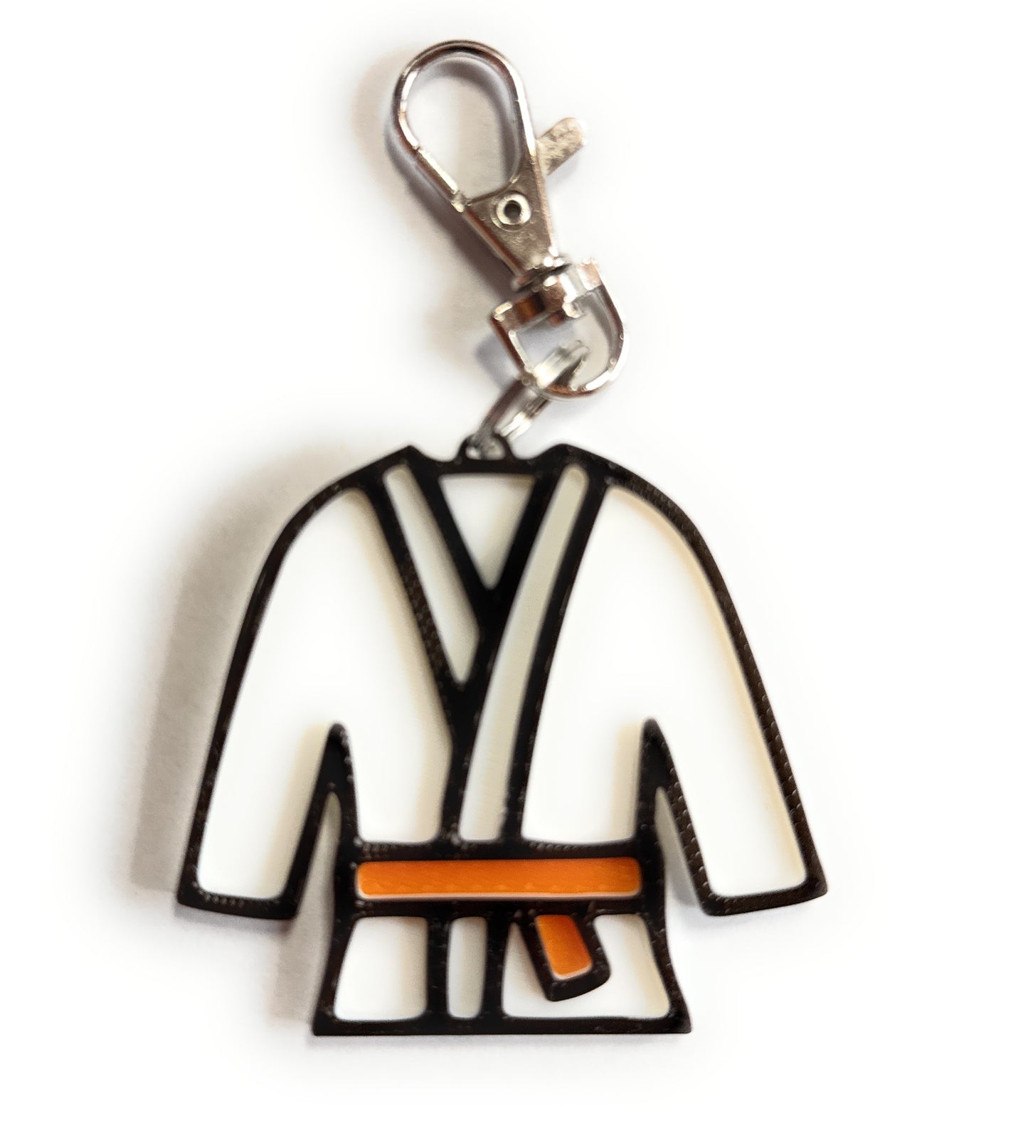 TAEKWONDO 3D Printed Uniform and Belt Keychain