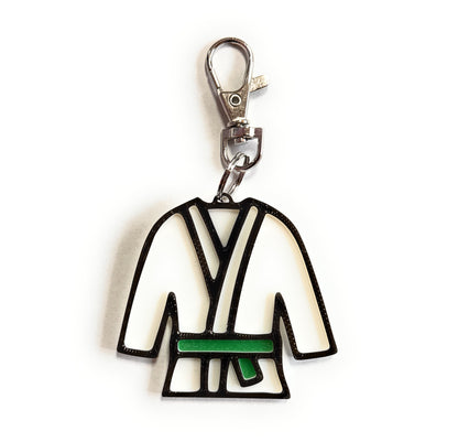TAEKWONDO 3D Printed Uniform and Belt Keychain