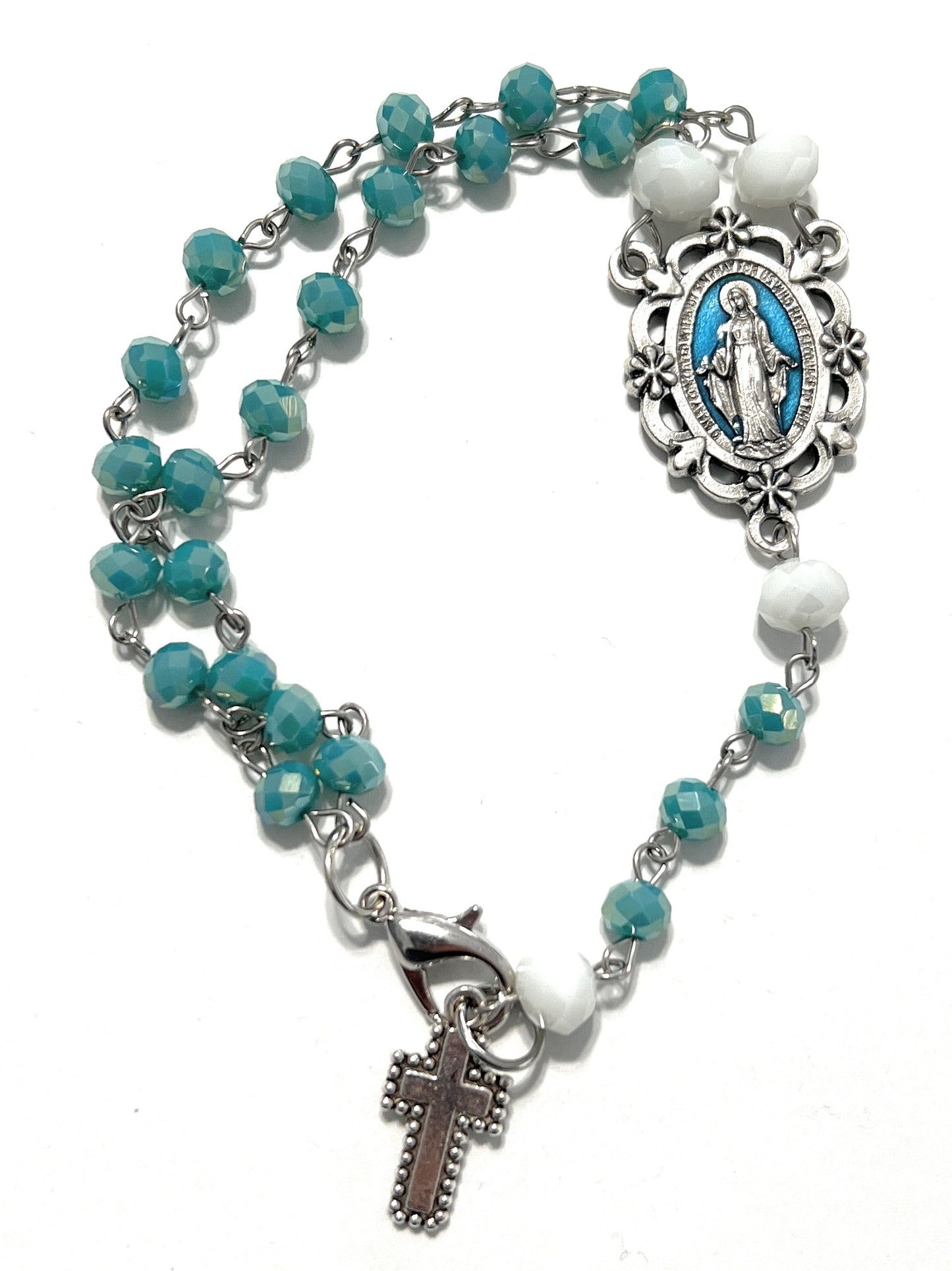 Custom Hand Beaded Religious Rosary