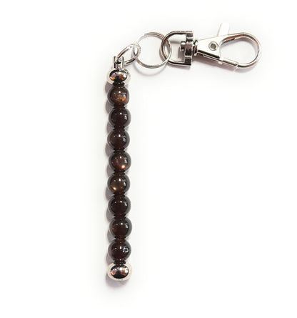 TAEKWONDO Beaded Belt Color Keychain