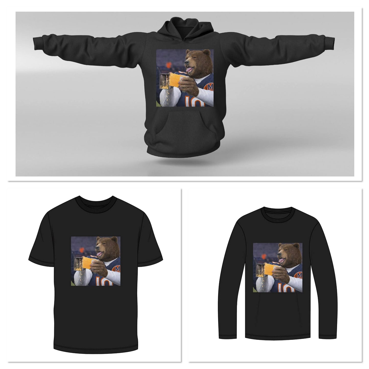 Bear Cheese Grater T-Shirt or Hoodie?