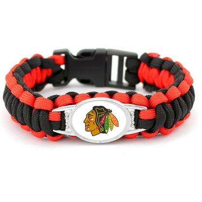 NHL Inspired Paracord Bracelet