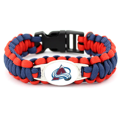NHL Inspired Paracord Bracelet