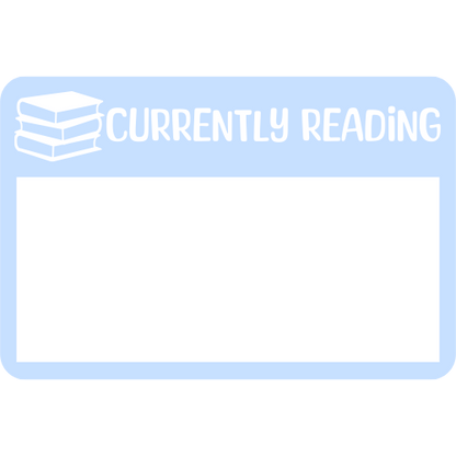 Planner Stickers - Currently Reading