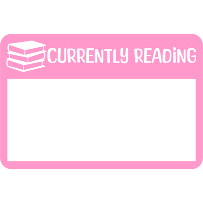 Planner Stickers - Currently Reading