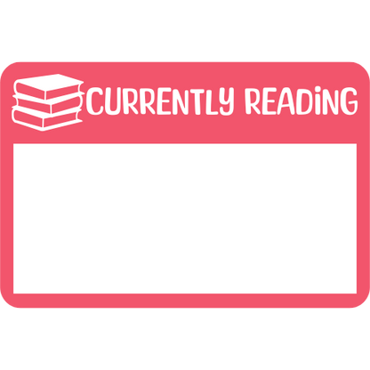Planner Stickers - Currently Reading